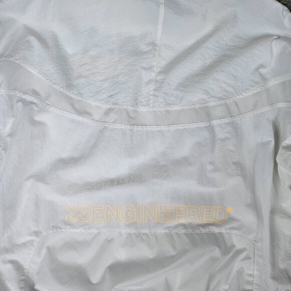 Nike Jordan Men's 23 Engineered 23E Windbreaker Jacket XL White CN4578-100 - Picture 9 of 14